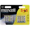 Image de Maxell Batterie Alkaline AAA Micro LR03 10St.