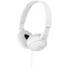 Image de Sony MDR-ZX110W - Faltbarer Einstiegskopfhoerer mit Headsetfunktion - weiß (MDRZX110W.AE)