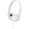 Image de Sony MDR-ZX110AP Casque Avec fil Arceau Appels/Musique Blanc
