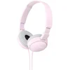 Image de Sony MDR-ZX110AP - Casque avec microphone - circum-aural - filaire - fiche 3,5 mm - rose