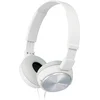 Image de Sony MDR-ZX310AP - ZX Series MDRZX310APW.CE7 Casque avec microphone - circum-aural - filaire - fiche 3,5 mm