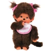 Image de Sekiguchi Monchhichi Classic Girl rose, env. 20cm