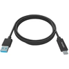 Image de Vision TC 2MUSBCA/BL USB cable USB 3.2 Gen 1 (3.1 Gen 1) 2 m USB A USB C Black