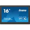 Image de iiyama T1624MSC-B1 Écran de signalisation Écran plat interactif 39,6 cm (15.6" ) IPS 450 cd/m² Full HD noir Écran tactile 24/7 [] (T1624MSC-B1)