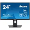 Image de Ecran IIYAMA 23,8 Noir IPS 16:9 0.5ms WQHD 2560x1440 300 cd/m2 100Hz 1xHDMI 1xDisplayPort 3xUSB HUB (3.2) Haut parleurs 15cm pied réglable en haut Pivot - Neuf