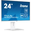 Image de IIYAMA 60,5cm (23,8") XUB2492HSU-W6 16:9 HDMI+DP+USB IPS wh. retail