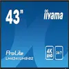 Image de IIYAMA 43', dalle IPS, 4K UHD 3840x2160, 8ms, 500 cd/m², 1200:1, 24/7, Haut-parleurs - Neuf