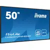 Image de IIYAMA LFD 50 dalle VA 4K UHD 3840x2160 24/7 1xVGA 3xHDMI HPs 500cd/m 1xUSB 9 - Neuf