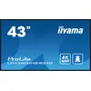 Image de Iiyama LH4360UHS-B2AG, carte mère numérique de type A, 108 cm (42,5 pouces), LED, 3840 x 2160 pixels, Wi-Fi, 24 h/24, 7 j/7