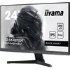 Image de iiyama 24" IPS Gaming, G-Master Black Hawk, FreeSync, 1920x1080@100Hz, 300cd/m², HDMI, DisplayPort, 1ms (MPRT), Adaptive Sync, Haut-parleurs, USB 2x2.0, Black Tuner [Energieklasse E] (G2445HSU-B2)
