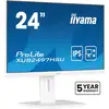 Image de iiyama ProLite XUB2497HSU-W2 écran plat de PC 60,5 cm (23.8 ) 1920 x 1080 pixels Full HD LED Blanc - Neuf