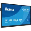 Image de IIYAMA 189.3cm(75") TE7513A-B2AG 16:9 Touch 2xHDMI+2xUSB-C (Speditionsversand)