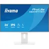 Image de iiyama ProLite XB2497HSN-W1, écran de 60,5 cm (23,8 pouces), résolution de 1920 x 1080 pixels, Full HD, technologie LED, couleur blanche