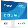 Image de Écran PC iiyama ProLite XB2797QSNP-W1 27 IPS Quad HD 2560x1440 Blanc, USB-C Hub 96W, HDMI/DP, haut-parleurs, KVM, 75 Hz - Neuf