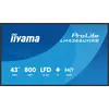 Image de iiyama LH4366UHSB-B1AG, écran plat interactif, 109,2 cm (43 pouces), LCD, 3840 x 2160 px, Wi-Fi, 24/7