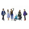 Image de Figurines Tamiya Campus Friends Set II 1/24 - Figurines historiques - Tami24356