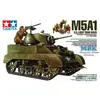 Image de Maquette Tamiya M5A1 avec 4 figurines 1/35 - Maquette militaire - Tami35313