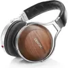 Image de DENON Casque supra-auriculaire Arceau 3 m 105 dB 5-55 000 Hz noir-bleu-noyer AHD7200EM