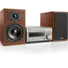 Image de Denon - Micro Chaîne D M41 Dab Bluetooth Argent Et Bois - Métal