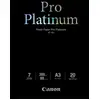 Image de Canon Papier photo professionnel Platinum A3 PT-101 - 20 feuilles - Neuf