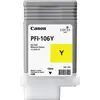 Image de Canon PFI-106 Y - 130 ml - jaune - original - réservoir d'encre - pour imagePROGRAF iPF6300, IPF6300S, iPF6350, iPF6400, iPF6400SE, IPF6450