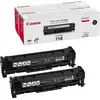 Image de Canon CRG-718 BK Value Pack - Pack de 2 - Noir