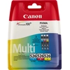 Image de Cartouches - Multi Pack Canon No.526 - CLI-526CMY (Cyan, Magenta, Jaune)