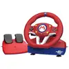Image de Volant de course HORI Mario Kart Racing Pro Mini filaire 22 cm avec pédales Nintendo Switch 2 Rouge/Bleu/Blanc/Jaune/Noir - Neuf
