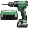 Image de Perceuse-visseuse À Percussion Brushlesss 12v 2x 4ah Hikoki Dv12ddwhz - 38 Nm 2 Batteries + Chargeur + Hitcase Ii