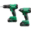 Image de Combo pack DV18DA + WH18DA (2x2.0Ah) en malette - HIKOKI KC18DAWCZ