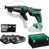 Image de Hikoki Visseuse à chargeur W18DB WBZ 2x2,0Ah pour vis à chargeur Construction sèche