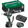 Image de Perceuse Visseuse 140 Nm - HIKOKI - avec 2 batteries 18V 5.0Ah - chargeur - coffret plastique - DS18DCWPZ