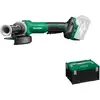Image de HiKOKI Meuleuse d'angle sans fil G3613DVF 36V Ø125mm, Tronçonneuse, Meuleuse avec interrupteur homme mort