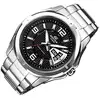 Image de Montre Hommes Casio EF-129D-1AVEF Acier inoxydable Quartz Jour/Date 10 Bar - Neuf