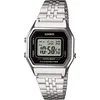 Image de Casio Montre Homme, Mixte LA680WEA-1EF Chronographe, Montre numeriqueBleu, Noir