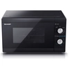 Image de SHARP YC-MG01E-B Four à micro-ondes avec gril, Four à micro-ondes : 800W, Gril : 1000W, 5 niveaux de puissance, noir