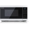 Image de Sharp YC-MG02E-W, Plan de travail, 20 l, 800 W, Touche, Bleu, Blanc, 1000 W