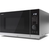 Image de Sharp YC-PG284AE-S micro-onde Noir, Argent Micro-ondes grill Comptoir 28 L 900 W