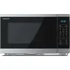 Image de Sharp YC-MG252AE-S, Arbeitsplatte, Grill-Mikrowelle, 25 l, 900 W, Eingebautes Display, LED