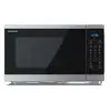 Image de Four à micro-ondes Sharp YC-MG252AE-S à surface plane avec gril 25 L 900 W Noir, Argent - Neuf