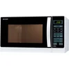 Image de Four à micro-ondes Sharp Home Appliances R-742WW Micro-ondes à surface plane avec gril 25 L 900 W Noir, Blanc