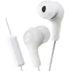 Image de GUMY PLUS : Ecouteurs intra-auriculaires avec microphone et télécommande - compatible IOS et Android aimant néodyme de 11 mm - Blanc