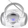 Image de Jvc Rd-f321w Lecteur Stéréo Cd/mp3 Radio Avec Tuner Fm/am Analogique Usb Et Aux In Argent