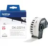 Image de Brother DK22214 DK-Endlosetiketten Papier - 12 mm x 30,48 m, schwarz auf weiß