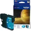 Image de Cartouche d'encre cyan originale Brother LC-1100 C, 325 pages, 3,01 cents par page, contenu : 5 ml - remplace la cartouche d'impression Brother LC1100C