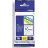 Image de Brother TZE243 Brother cartouche de ruban TZE-243 blanc/bleu 18 mm