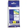 Image de Brother TZE253 Cartouche de ruban blanc/bleu 24 mm