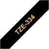 Image de Brother TZE334 Cartouche de ruban TZE-334 noir/or 12 mm