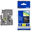 Image de Brother TZE345 Brother cartouche de ruban TZE-345 noir/blanc 18 mm