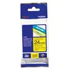 Image de Brother TZE651 TZe-651 Cartouche de ruban - laminé, 24 mm x 8 m, noir sur jaune